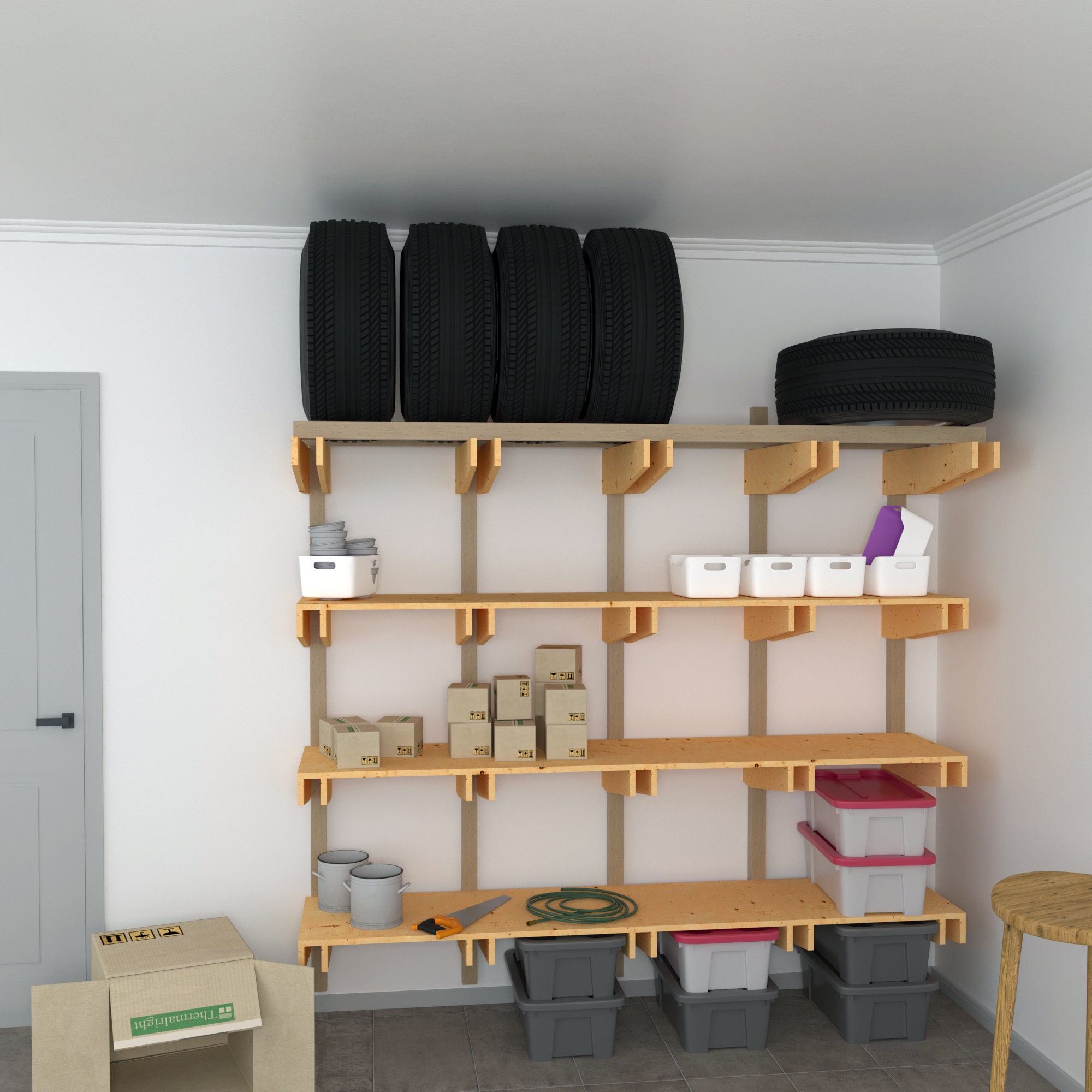 Garage Storage Systems, Racking Solutions, Garage Shelving Units ...