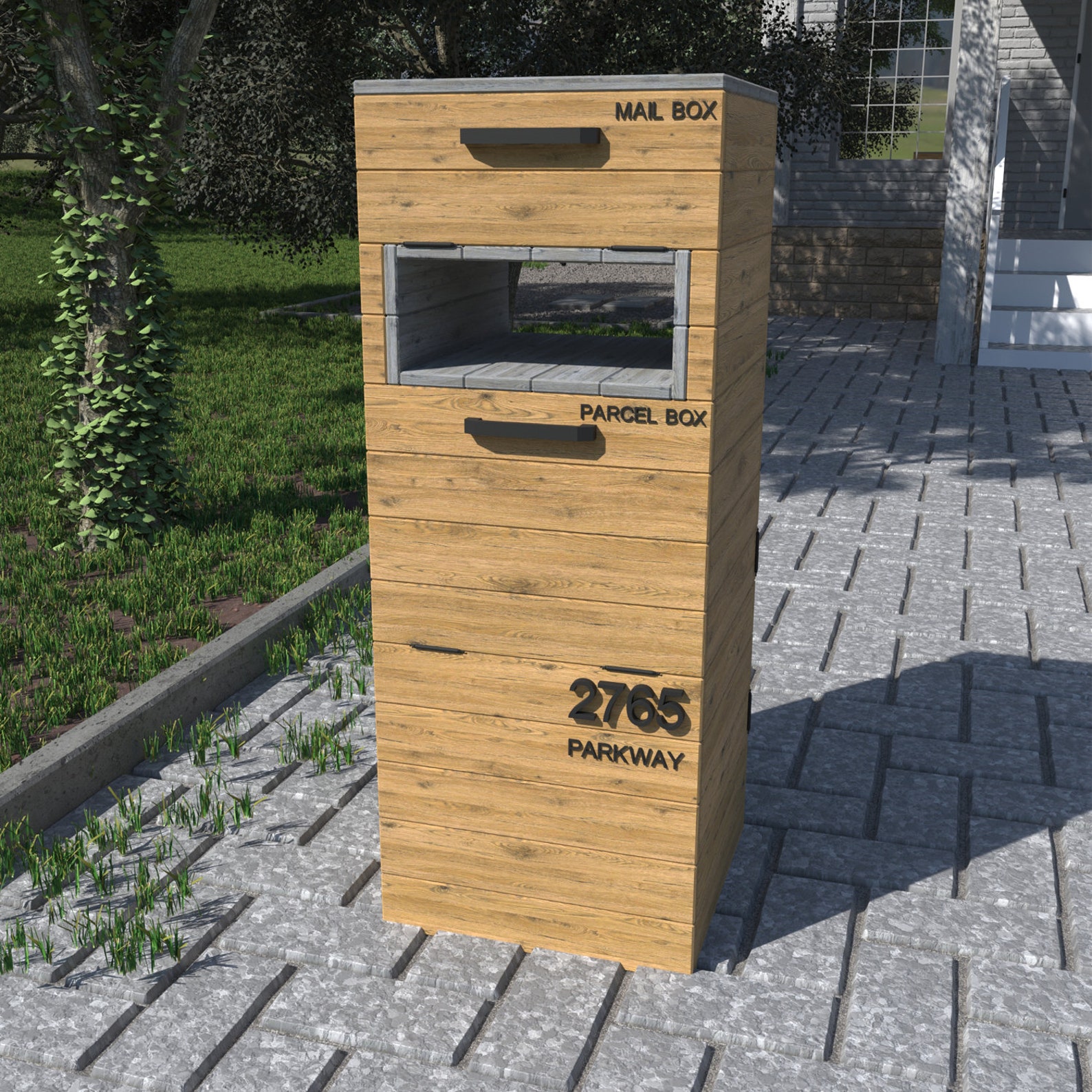 DIY Parcel Box Plans: Secure Package Delivery (PDF) - Etsy