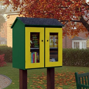 DIY 小さな無料パントリープラン：屋外コミュニティ共有ボックス（デジタルダウンロード）