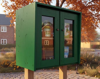 DIY Street Library Plans: Community Blessing Box (PDF Download)
