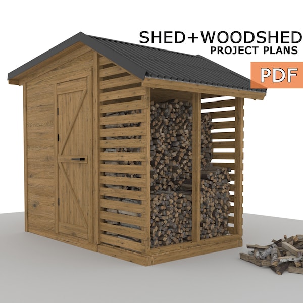 Shed and Woodshed Complex DIY - Digital Download Only