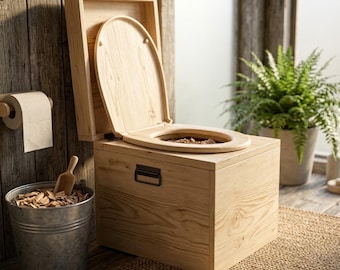 コンポストトイレの説明書の印刷、即時ダウンロード、ネイチャーズ