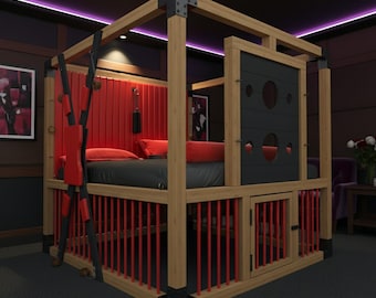 BDSM Bett - Nur Digitaler Download
