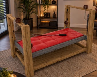 Secret BDSM Table Plans – Adjustable Hidden Adult Furniture – Digital Download
