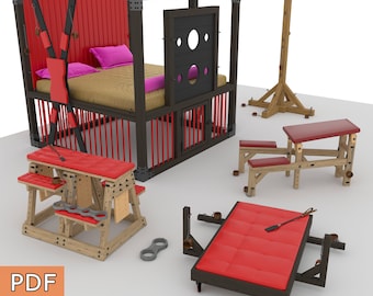 BDSM plan SET, buy 1 get 5 projects- Digital Download Only