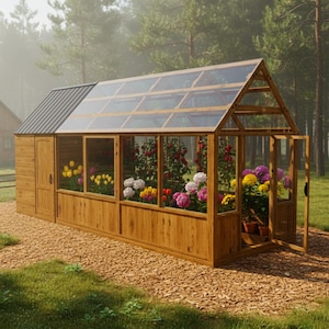 Progetti fai da te per serre: dispensa esterna, casetta da giardino (solo download digitale)