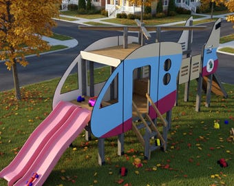 DIY Kids Camper Spielhaus, Baumhaus & Spielset Pläne - Digitaler Download
