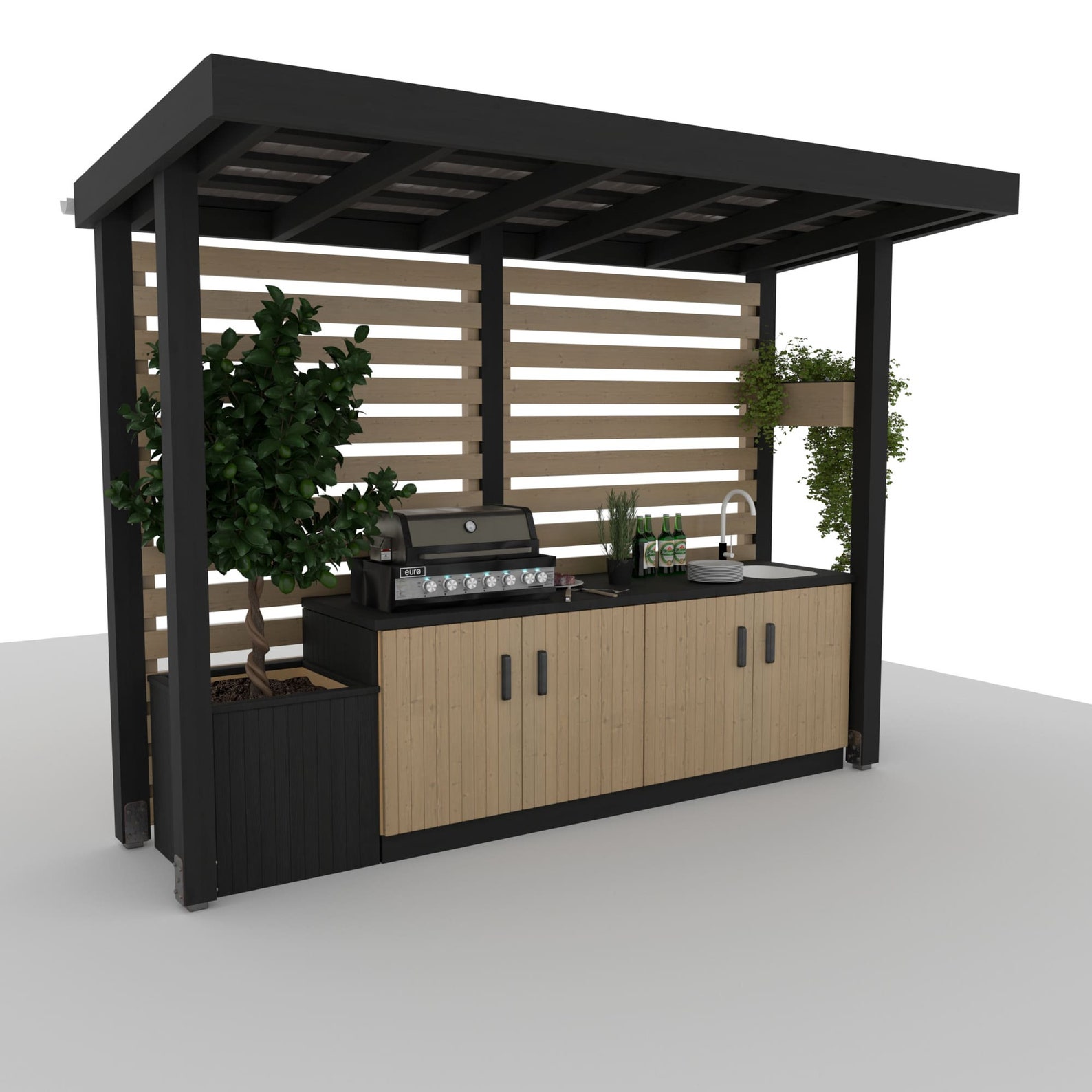 DIY Wooden Outdoor Kitchen Plans - Digital Download Only - Etsy
