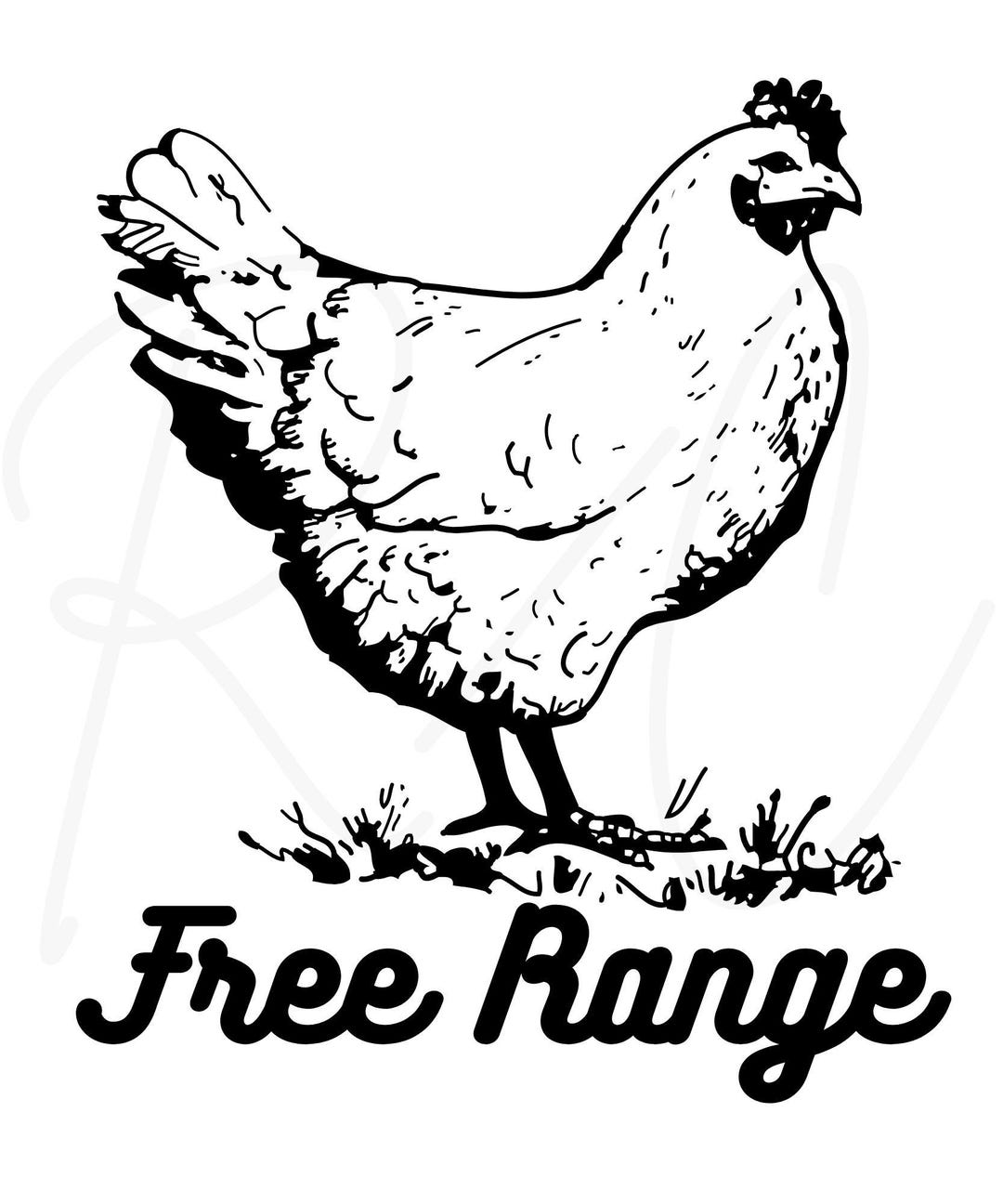 Free Range Digital Download - Etsy