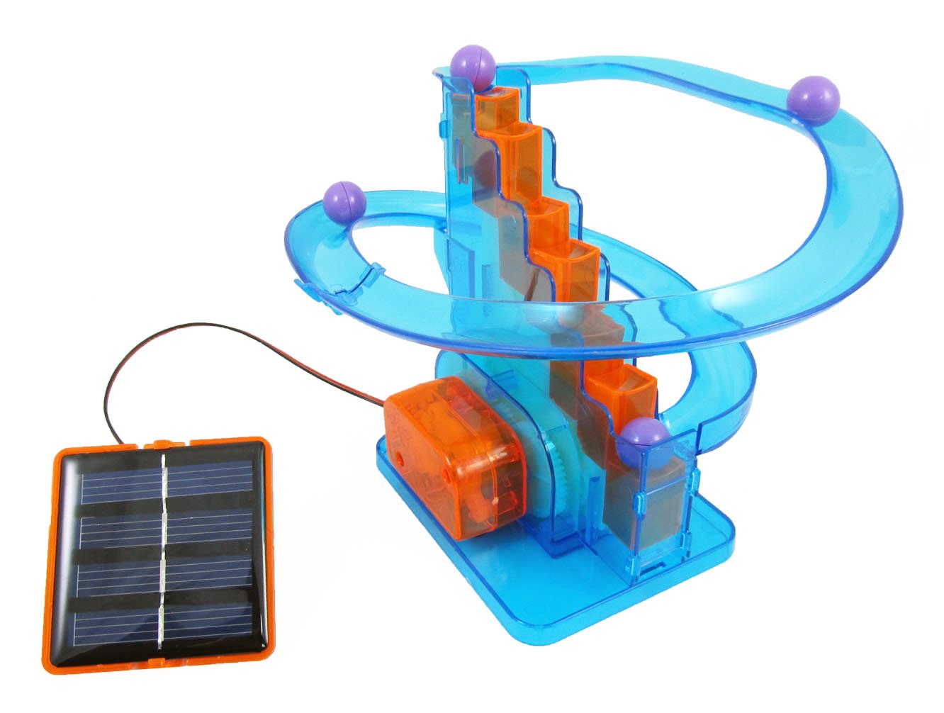 Exicting Solar Roller Coaster Assembly Toy Kit to Learn Etsy