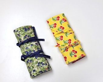 Reusable Bamboo Utensil Roll, Eco-Friendly Picnic Sets