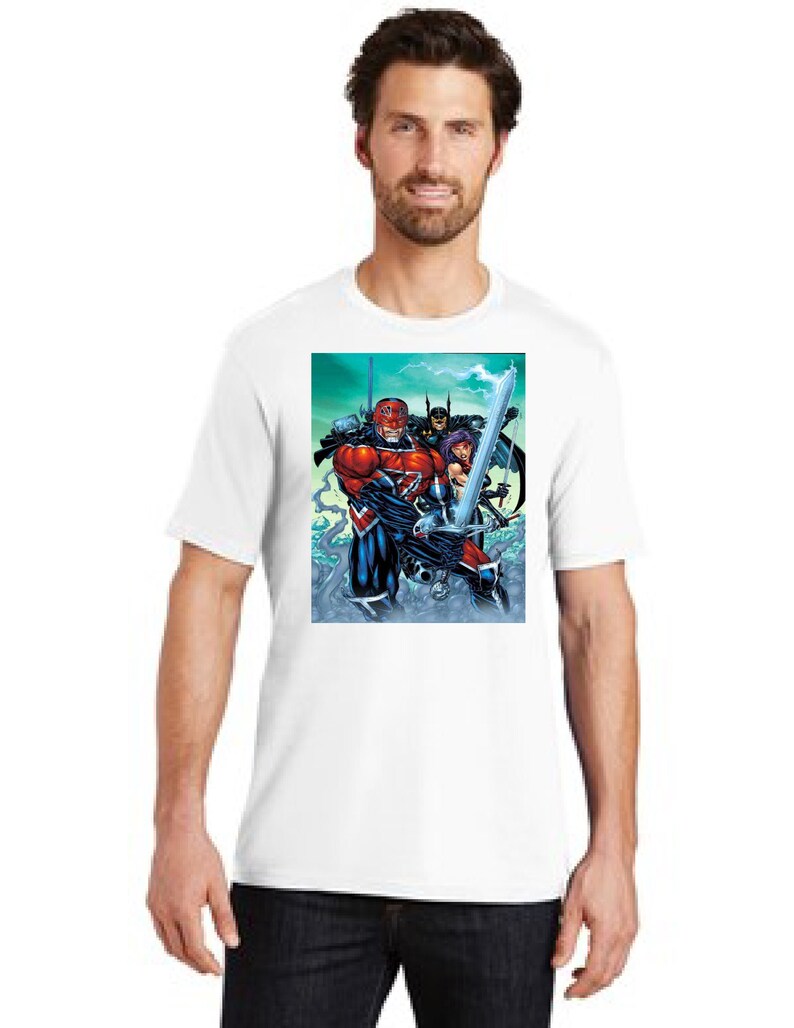 captain britain t shirt