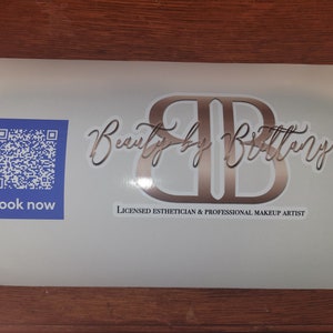 Iron on Heat Transfer Vinyl QR code