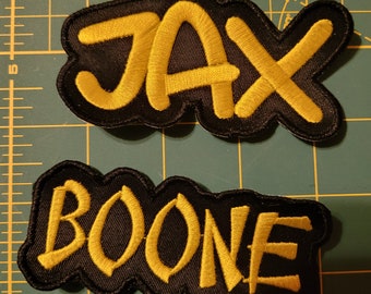Custom Embroidered Name Patch