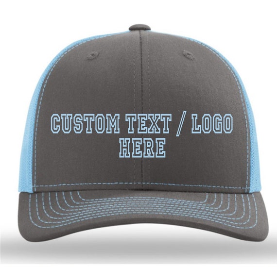 Custom Company Logo Embroidered Hat FLEXFIT Baseball Hat Your Logo Text Cap  Flex Fit Richardson Adjustable - Etsy