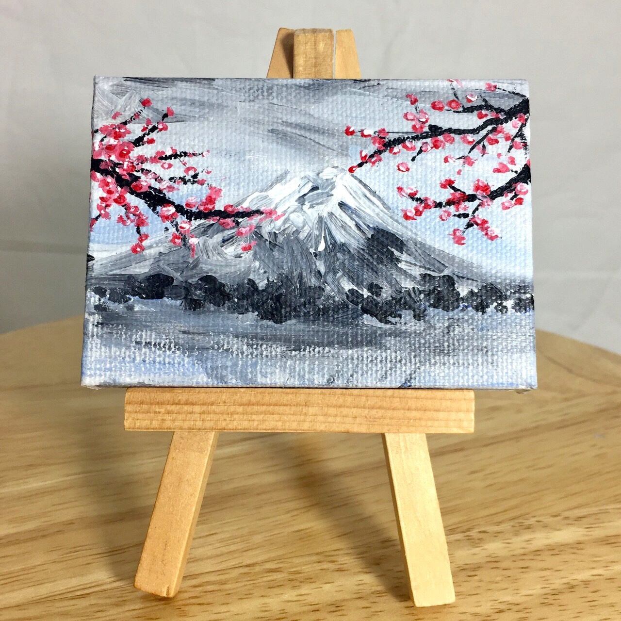 Mini Canvas Painting Miniature Canvas Painting Mini Canvas Etsy