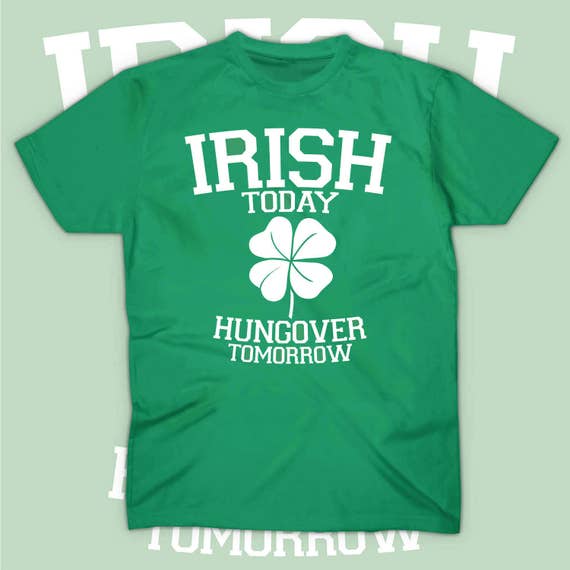 Irish Today Hungover Tomorrow Funny Sweatshirt Navy Irish Today Hungover Tomorrow Funny Sweatshirt Navy