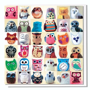 Birthday Card Owls image 1