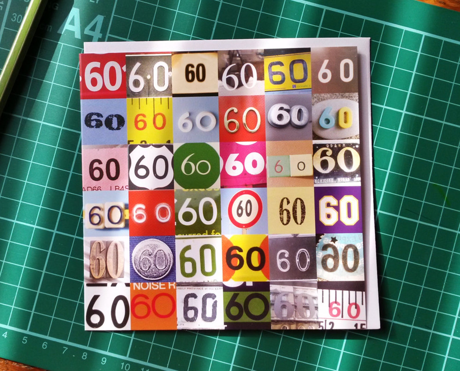 60th Birthday Card - Etsy