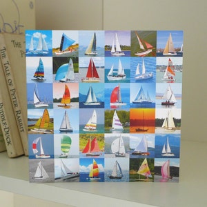 Yachts Greeting Card image 5