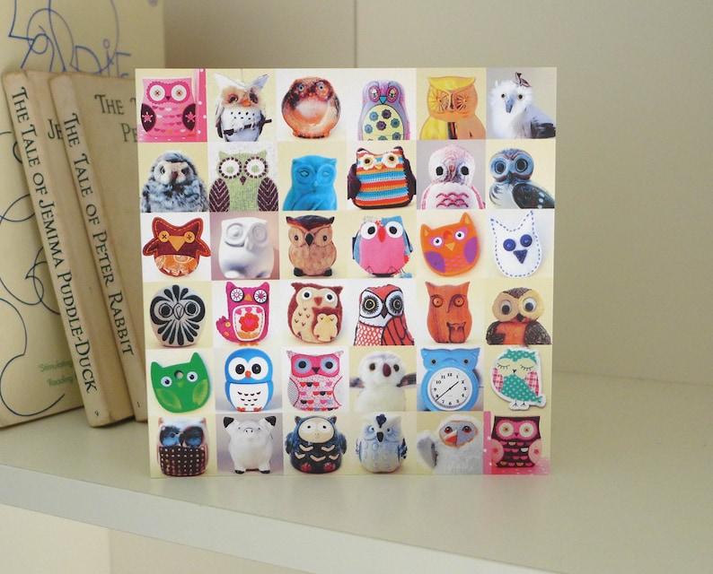 Birthday Card Owls image 3