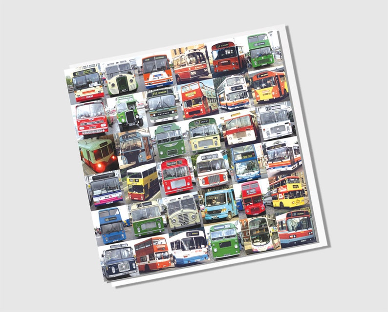 Vintage Buses Card image 7