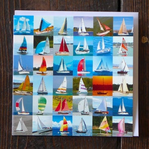 Yachts Greeting Card image 3