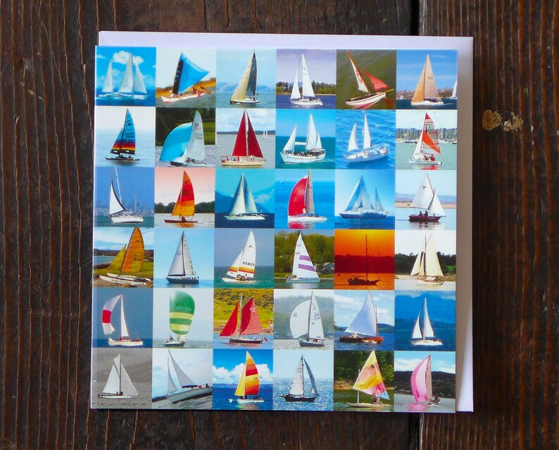 Yachts Greeting Card image 3