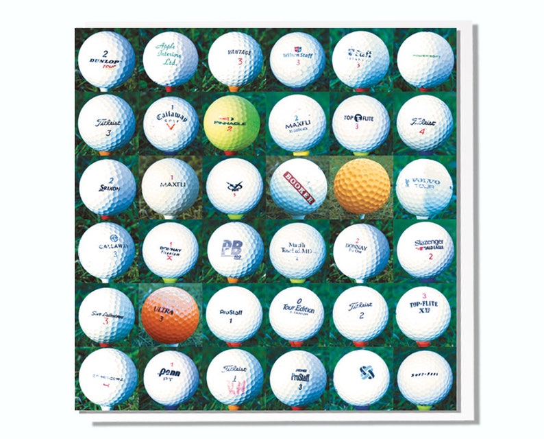 Greeting Card Golf Balls image 1