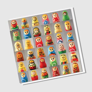 Birthday Card Russian Dolls image 6