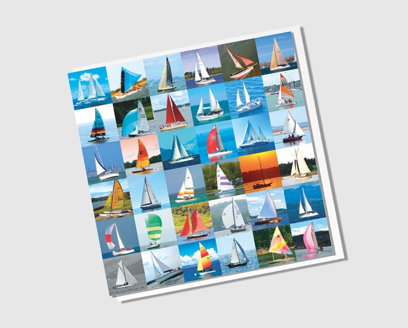 Yachts Greeting Card image 7