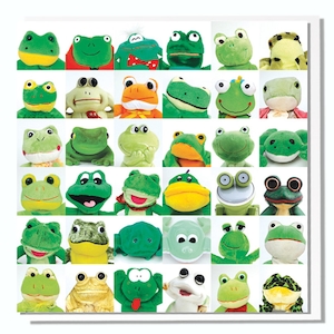 Birthday Card Frogs