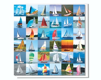 Carte de vœux Yachts