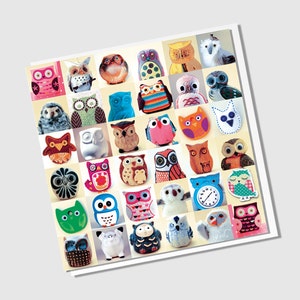 Birthday Card Owls image 6