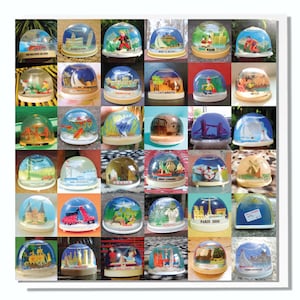 Birthday Card Snowdomes