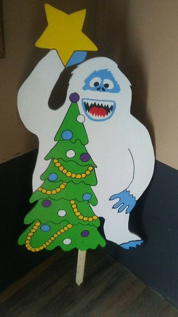 The Abominable Snowman 41 Yard Sign Etsy