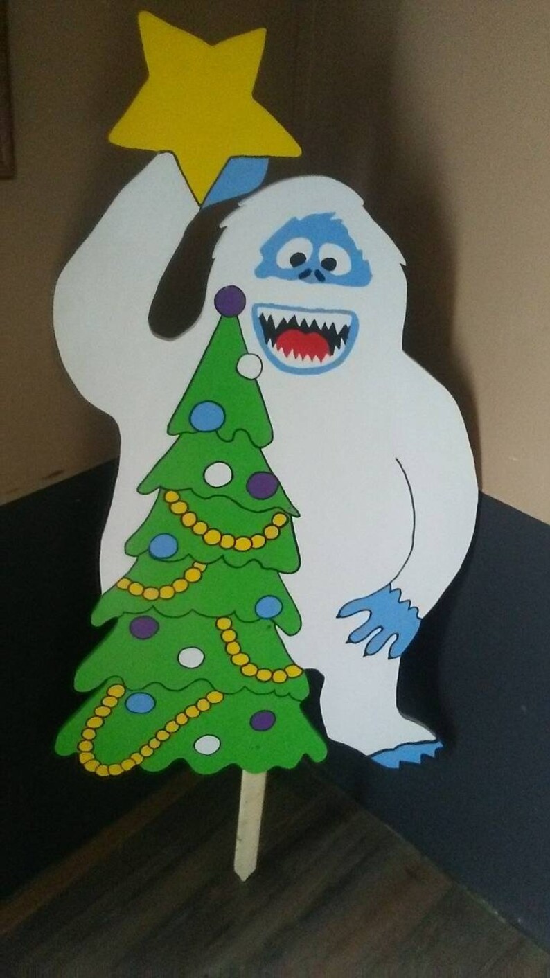 The Abominable Snowman. 41 yard sign Etsy