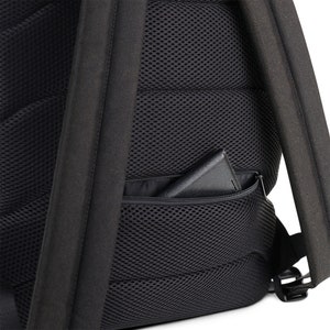 Modern Laptop Backpack  Grey / College Backpack / Commuter image 7