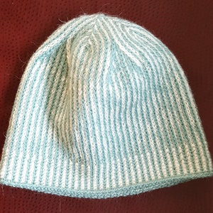 Sofortiger Download Strickmuster für Skandinavische Fair Isle Colorwork Wintermütze