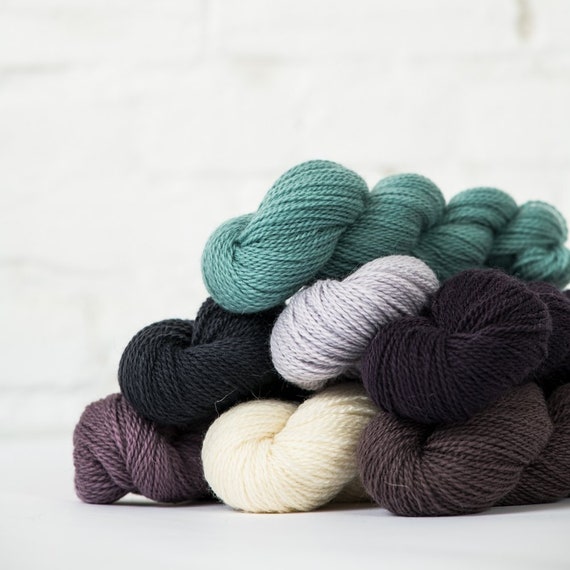 Andorra Yarn 185 yards / 50 grams 60 Merino/20 Highland/20 Mohair  Kelbourne Woolens Choice of Colors