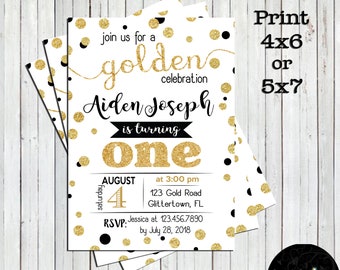 glitter invitation etsy