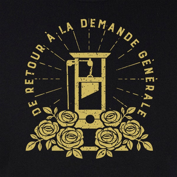 Back by Popular Demand (in fancy pants French) Unisex T-Shirt