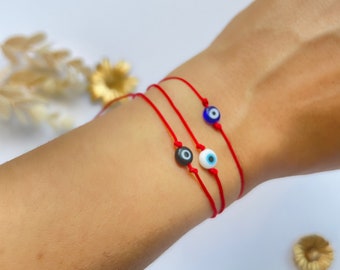 Evil Eye red string bracelet, evil eye bracelet, protection bracelet, Kabbalah red bracelet, good luck bracelet, friendship bracelet