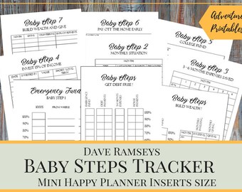 Dave Ramsey Baby Steps Chart