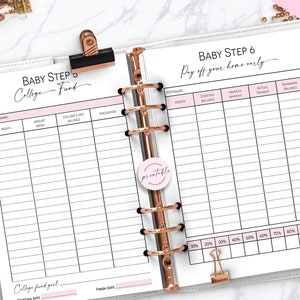 Baby Steps Progress Tracker Printable Planner Pages in A4 Ans - Etsy ...