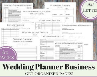 event planner business cards Wedding Planner Business, Wedding Organizer Business, Event Planner Business Planner Pages, Printable Planner, Small Business Planner