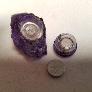 Piedra de poder púrpura - Piedras del infinito en bruto (INDIVIDUAL) - Réplica de gema de cosplay de Thanos del Guantelete del Infinito de los Vengadores imagen 7