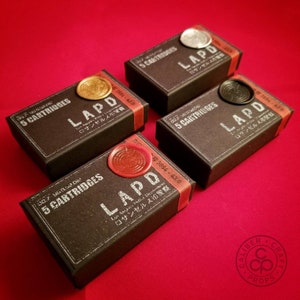 Blade Runner PKD Blaster Prop Ammo Box W lumi shok Rounds Deckard 