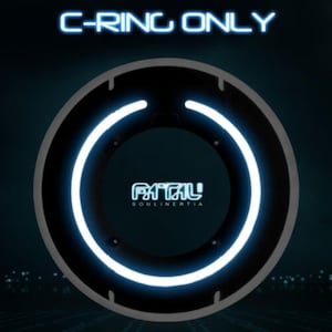 Extra C-Ring for Tron Deluxe Identity Disc toy from Spin Master - Upgrade Kit, Disk Kevin Flynn Beck Quorra Cosplay Tron Legacy Uprising 3