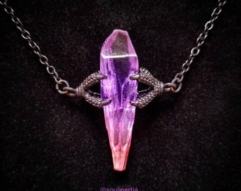 The Dark Crystal Pendant Necklace Shard - handcrafted resin cast pendant - Age of Resistance - Gelfling - Skeksis - Urzah - Aughra - Fizzgig